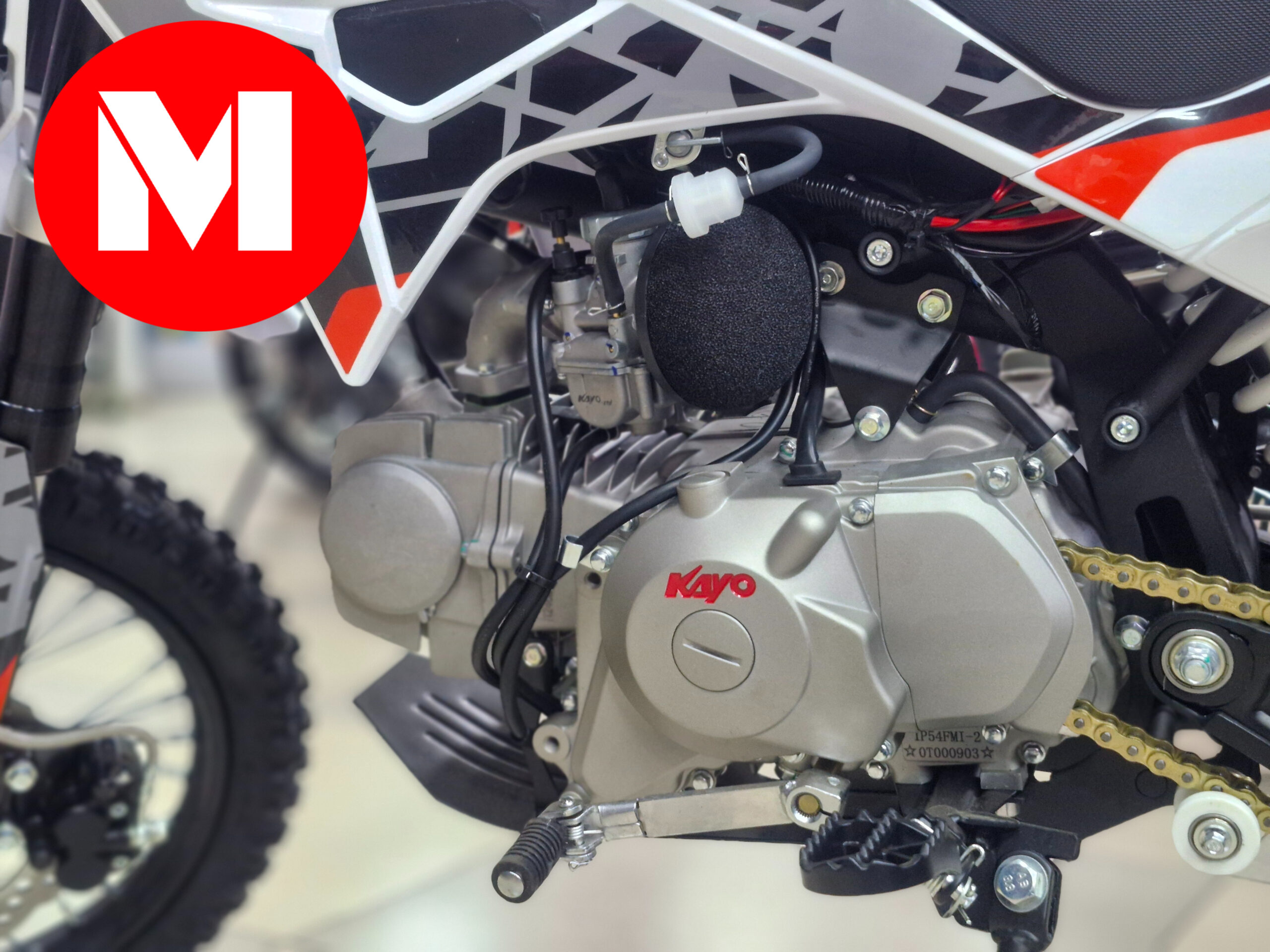 Питбайк Kayo Mini K125EM 14/12 (эл. стартер 2022 г.) — изображение 5